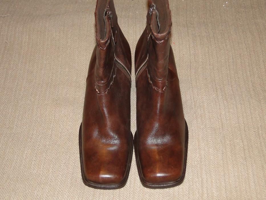 BUTY DAMSKIE SKÓRZANE Next Kozaczki Botki Zimowe r. 41 7 26,5