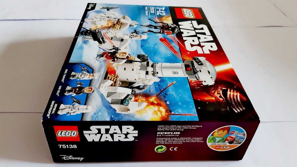 Lego Star Wars 75138 Hoth Attack selado