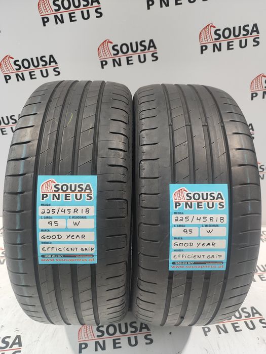 2 pneus semi novos 225-45R18 Goodyear - Oferta dos Portes