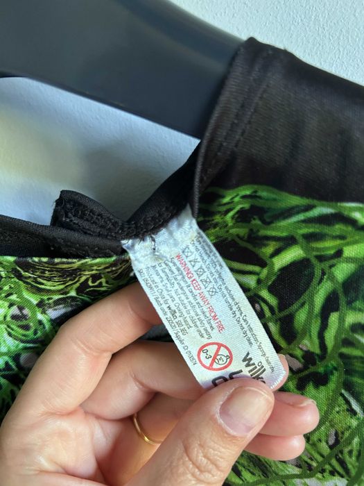 Strój przebranie Kościotrup Halloween 3/4 lata