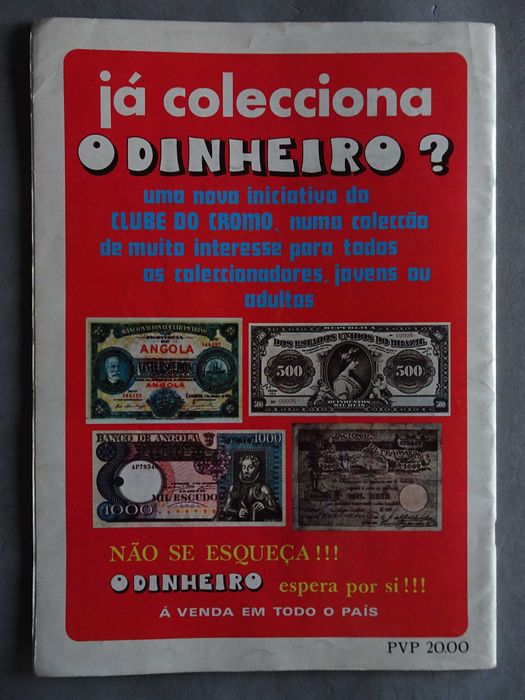 Caderneta de cromos A Visita da Cornélia (tem 8 cromos)