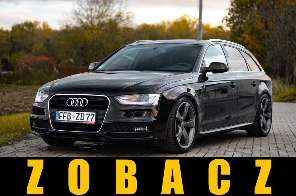 AUDI a4 B8 2.0TDI- S'LINE - full Sport - 1WŁ. - GWARANCJA !