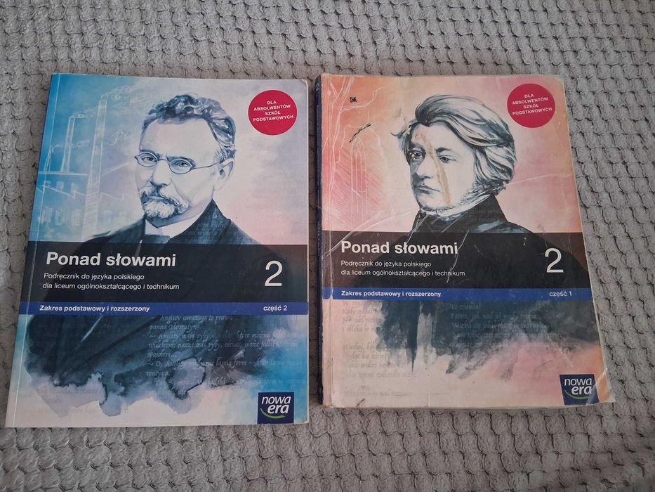 Ponad słowami 2 cześć 1 i 2 Nowa Era