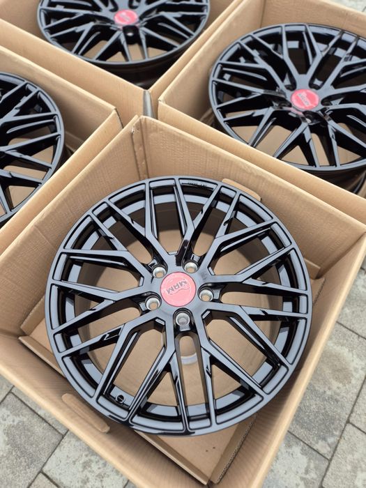 Felgi 18" 5x112 BMW Seria 2 3 4 5 6 7 8 X3 X4 Z4 TPMS Czarne Nowe | #RS4