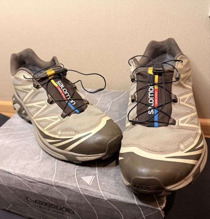 XT-6 GORE-TEX SNEAKERS - Vintage khaki