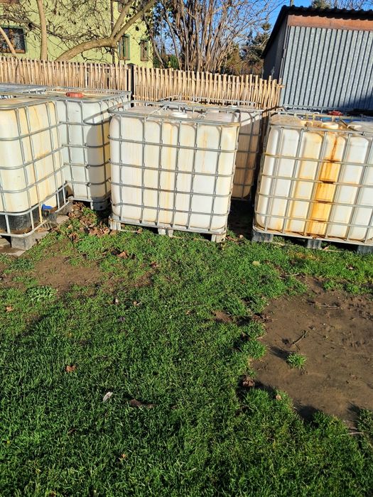 Zbiornik mauzer czysty