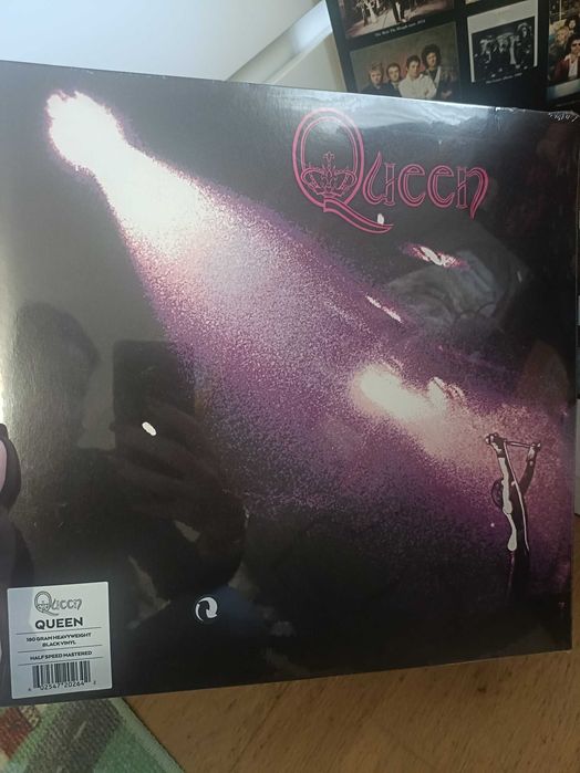 Queen + Plataforma giratória discos vinil