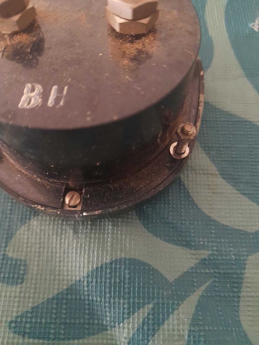Instrumento de medida de miliamperes vintage