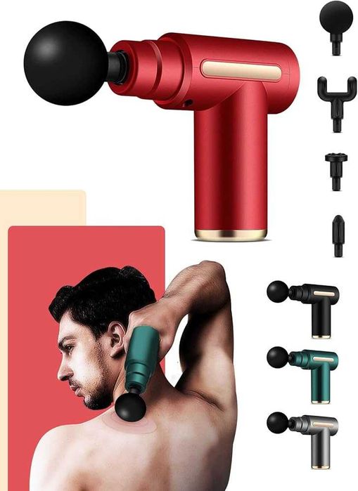 Mini Pistola de Massagem Muscular Profunda / Portátil