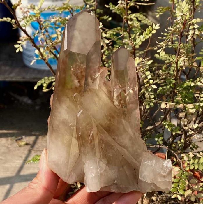 Aglomerado de Quartz transparente Chakra Espiritual 516g