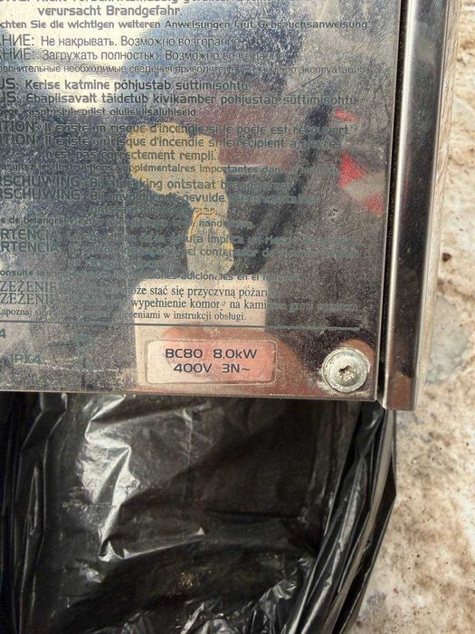 Электрокаменка Harvia Vega BC80 для сауны бани для лазні печь піч Нова