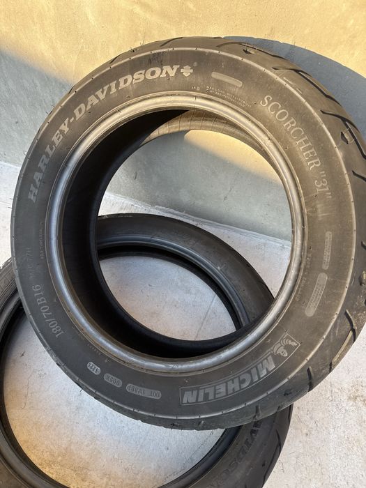 Мотошини Michelin Harley Davidson  180/70-16 + 110/90-19 2023рік