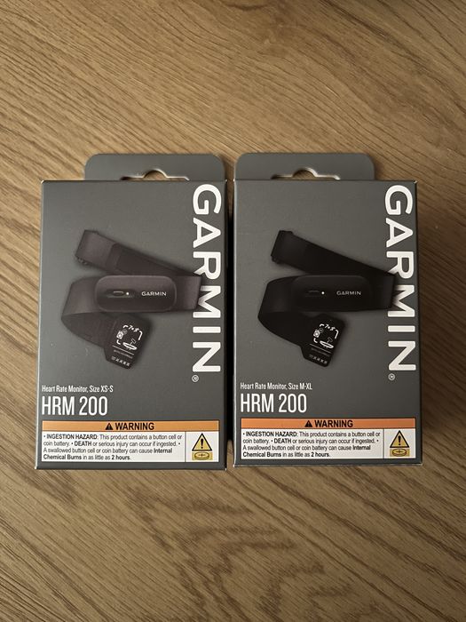 Датчик серцевого ритму Garmin HRM 200, M-XL та XS-S Пульсометр