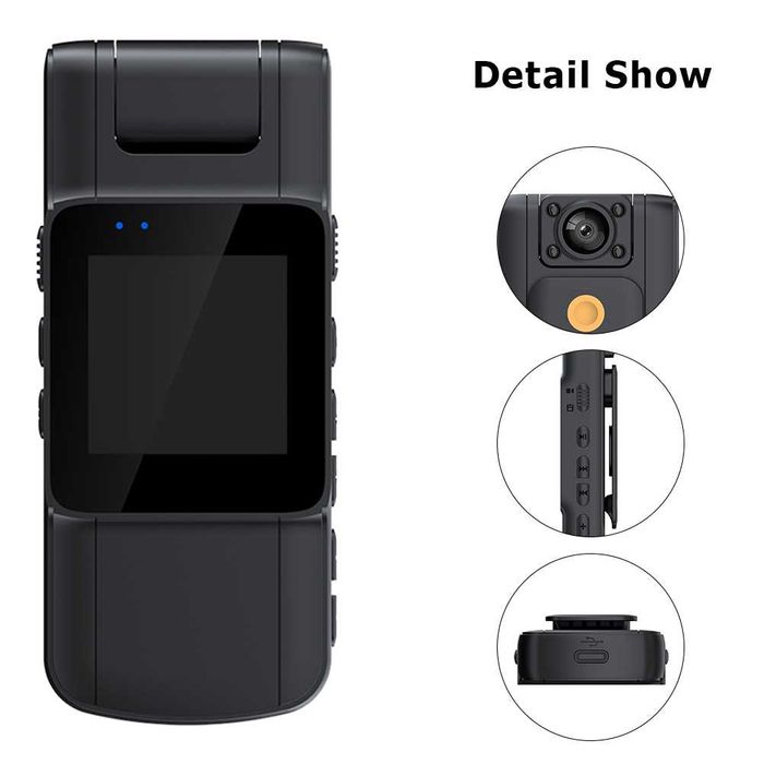 Нагрудна, Боді камера 1080PHD, Магнітна камера, Відеозйомка,Реєстратор