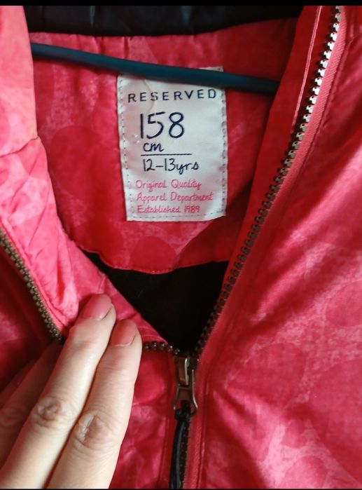 Kurtka reserved różowa