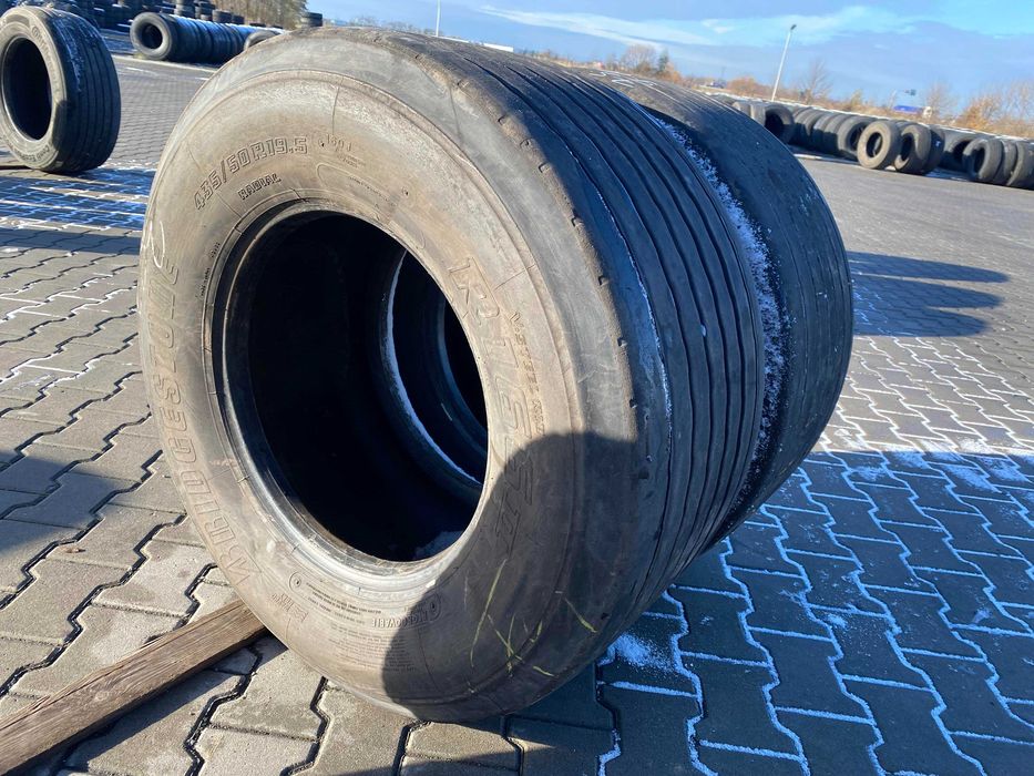 Opony 435/50R19.5 BIEŻNIKOWANE Naczepowe 9-10mm