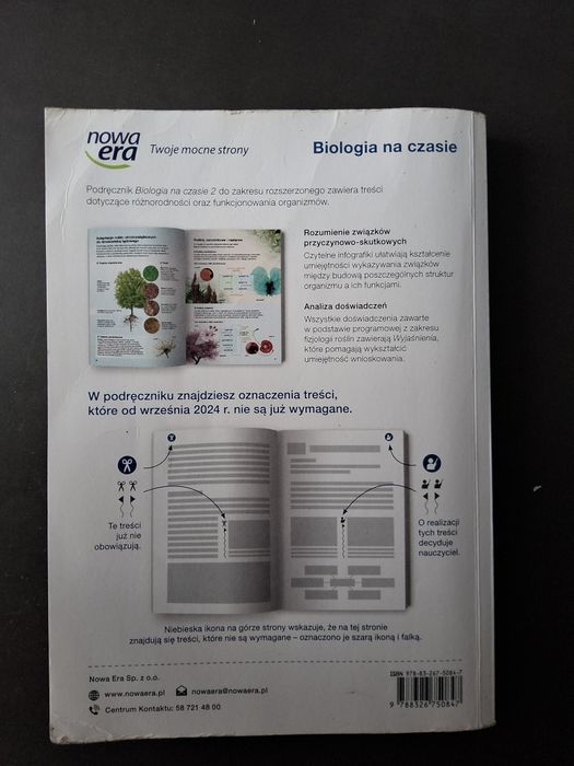 Biologia na czasie 2. Edycja 2024. Zakres rozszerzony