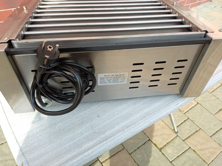 Гріль для ходдогів і  баварськи колбасокх