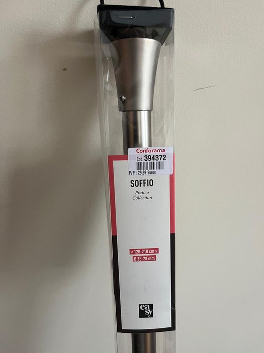 Barra de cortina Extensível BELL mate 120-210cm Conforama