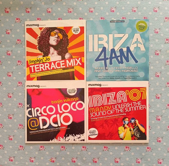 CDs de Revistas de Música de Dança - Mixmag / DJ Mag / Traxx / Muzik