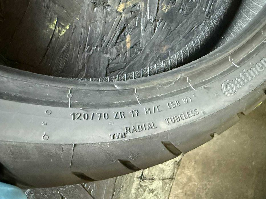 Мото шини б/в 120/70 R17 Continental ContiRoadAttack 4 GT (1992М)