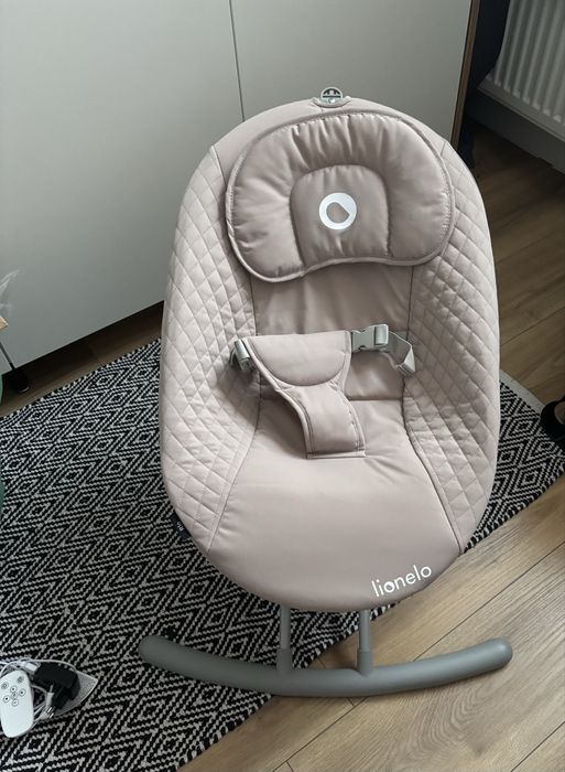 Bujaczek leżaczek elektryczny LIONELO RIO beige latte