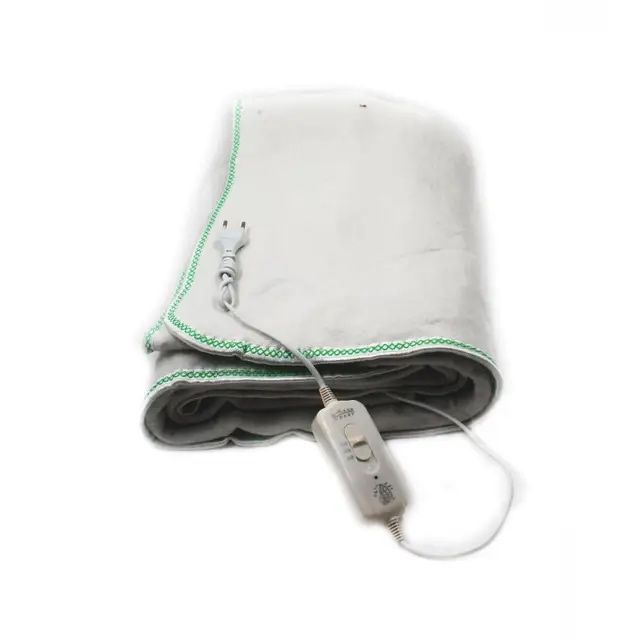 Електропростирадло електричне простирадло з підігрівом Electric Blanket 150х120см біле