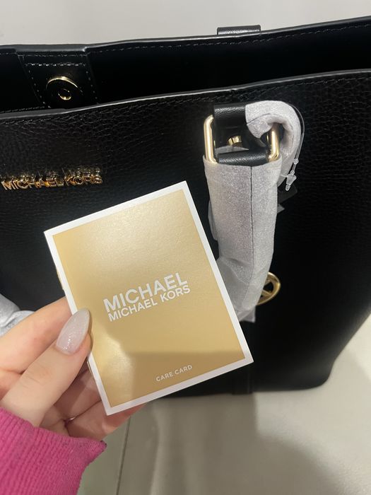 duża czarna torebka Michael Kors