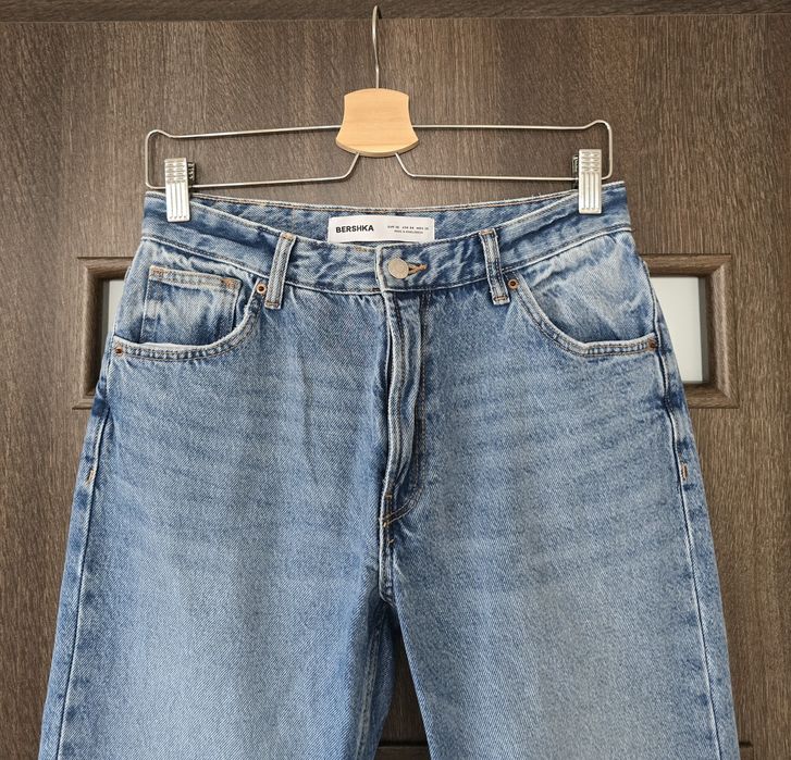 Bershka jeansy spodnie boyfriend 36 S
