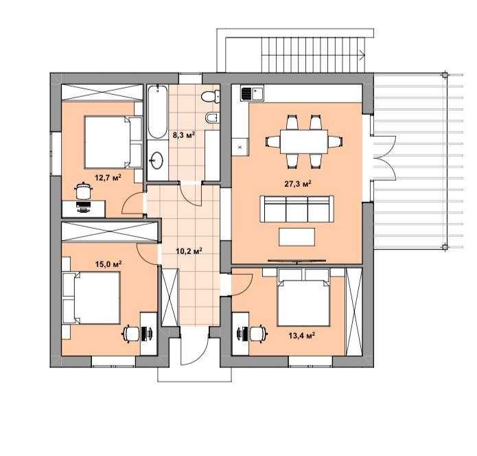 Якісний будинок з укриттям! Чудова локація!Гарна земельна ділянка!