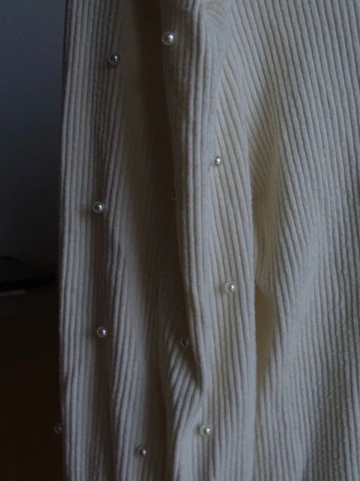 Camisola branca/creme ZARA