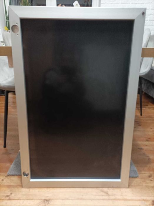 IKEA RUBRIK front szklany czarny 60cm×92 cm – 1 sztuka.