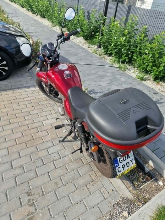 Motocykl Junak 121 poj 125. Rok 2022