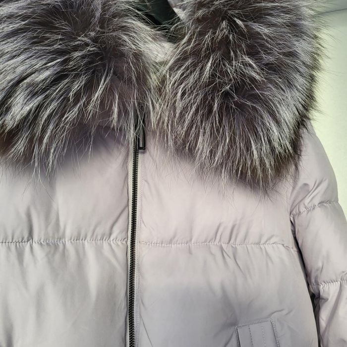 Жіноча зимова куртка преміум якості  тренд 2026  колір світлий тауп