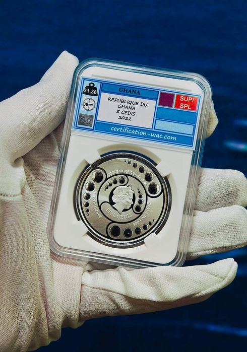 СЛАБ GANA 2022. ІНОПЛАНЕТЯН. СРІБЛО. 1 унція! 2022р.