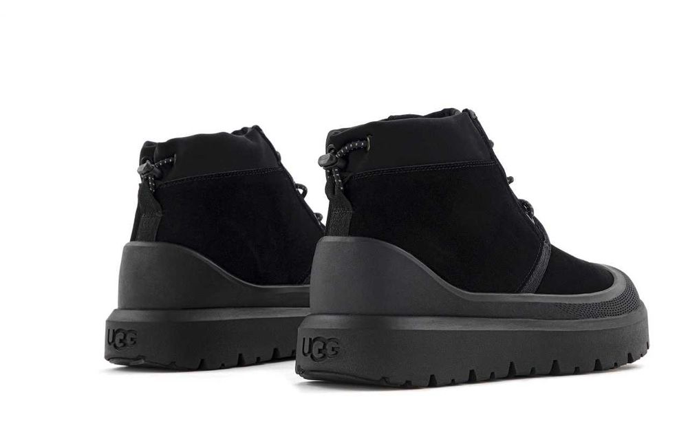 Мужские ботинки UGG Neumel Weather Hybrid Black 40-46 Натур Замша! Хит