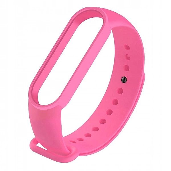 Silikonowa opaska do Xiaomi Mi Band 5 różowa
