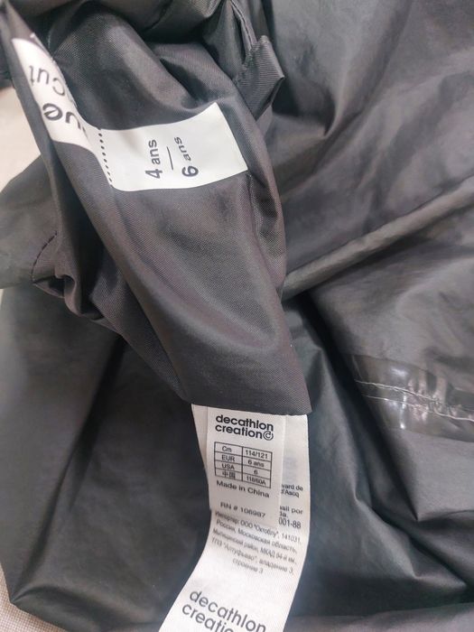 Capa impermiável para criança 4-6 anos