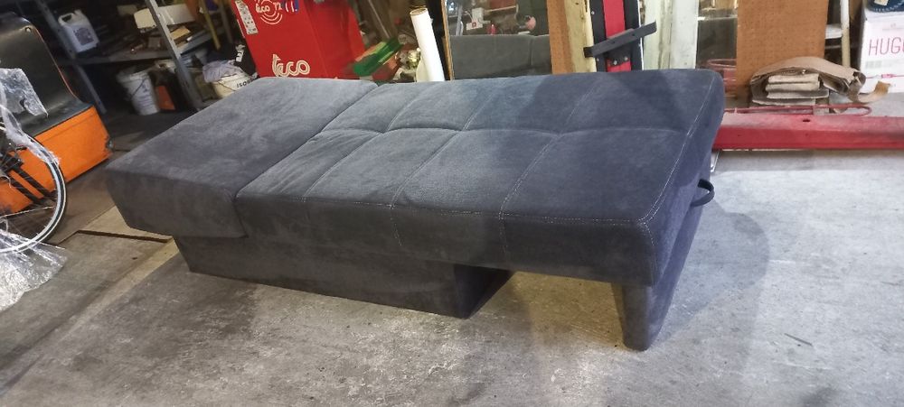 Łóżko 1 osobowe rozkładane z schowkiem