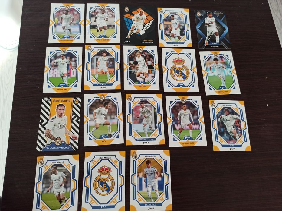 Zestaw kart Real Madryt