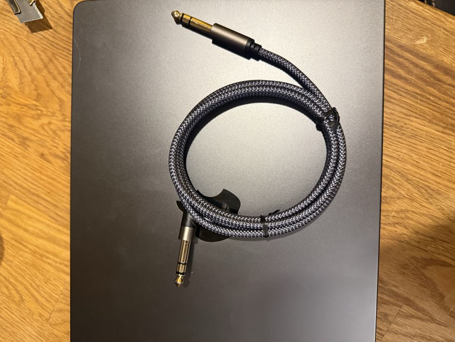 Аудіо кабель Jack 6.35 -  Jack 6.35 1.5м