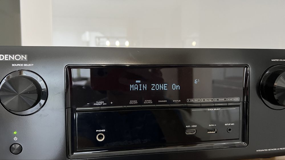 DENON AVR X2000 Receiver Amplituner wzmacniacz 7.1 Dolby HDMI USB 4K