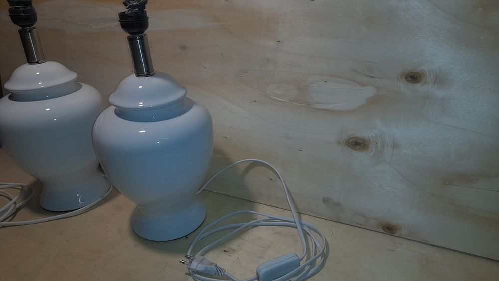 Lampa stołowa x2  do sypialni