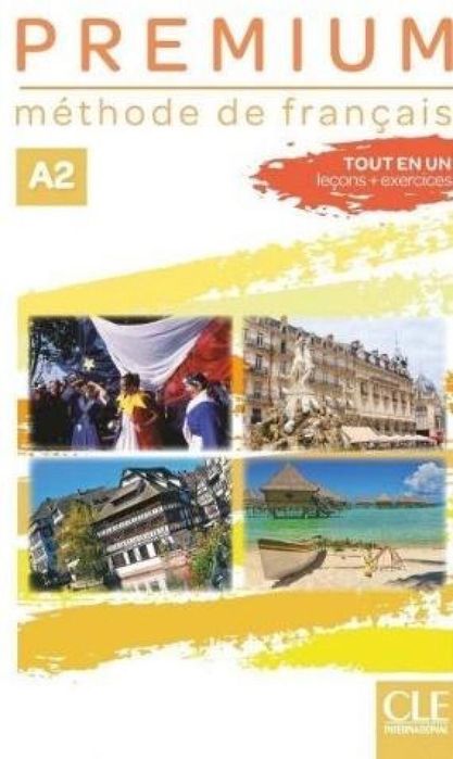 Premium A2 podręcznik + ćwiczenia + online CLE International praca