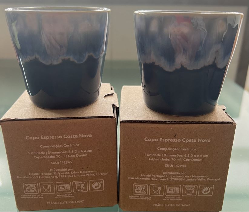 Conjunto 6 chávenas COSTA NOVA