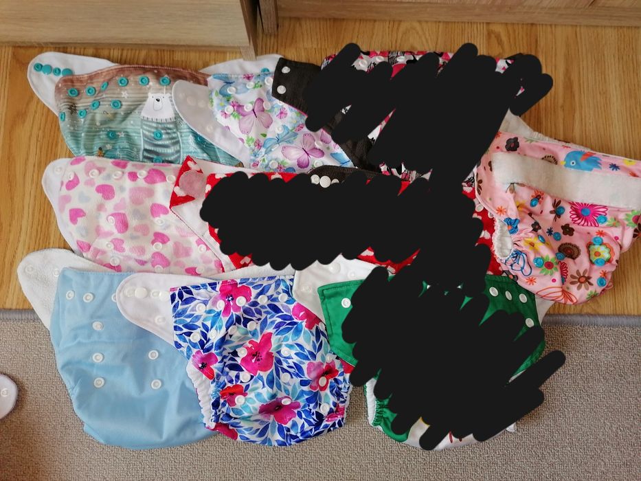 Pieluchy wielorazowe OS 6 szt.+wkłady