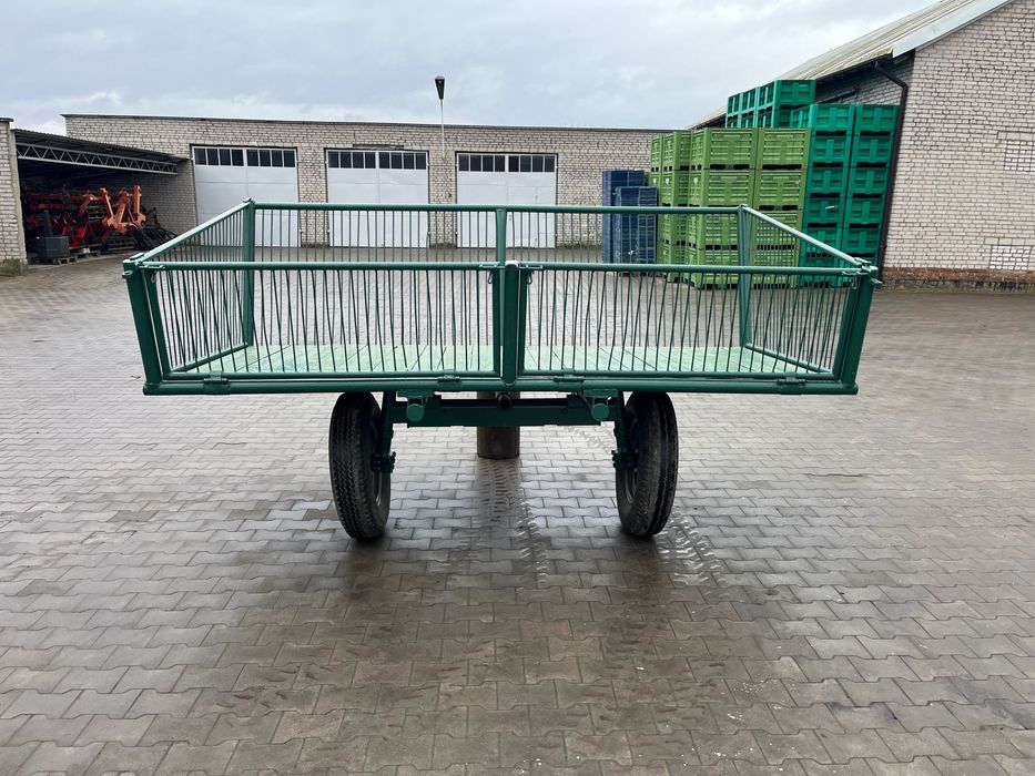 Przyczepa Sanok Autosan dwukółka