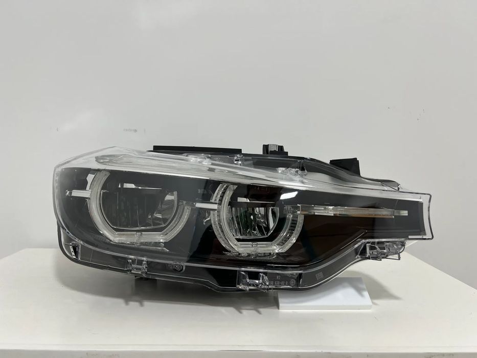 Farol Otica BMW Serie 3 F30/F31 Original Direito Full Led (Black)