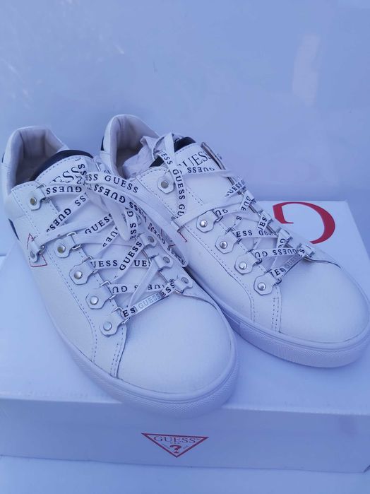 NOWE Sneakersy GUESS białe trampki tenisówki 43
