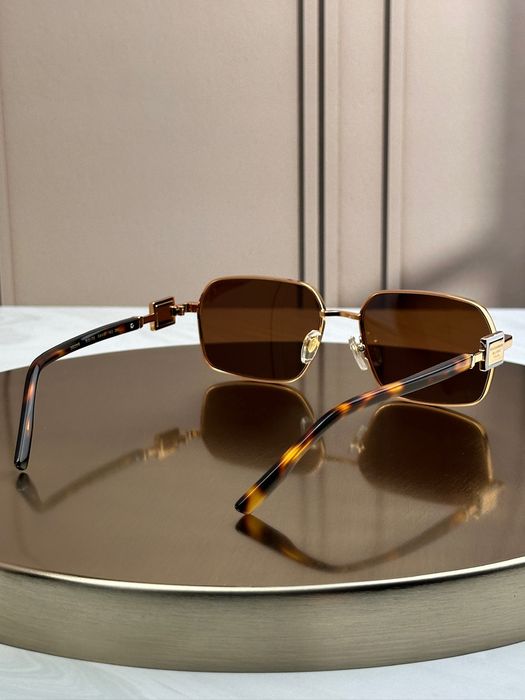 Сонцезахисні окуляри Dolce & Gabbana DG2316 золоті прямокутні чоловічі оригінал